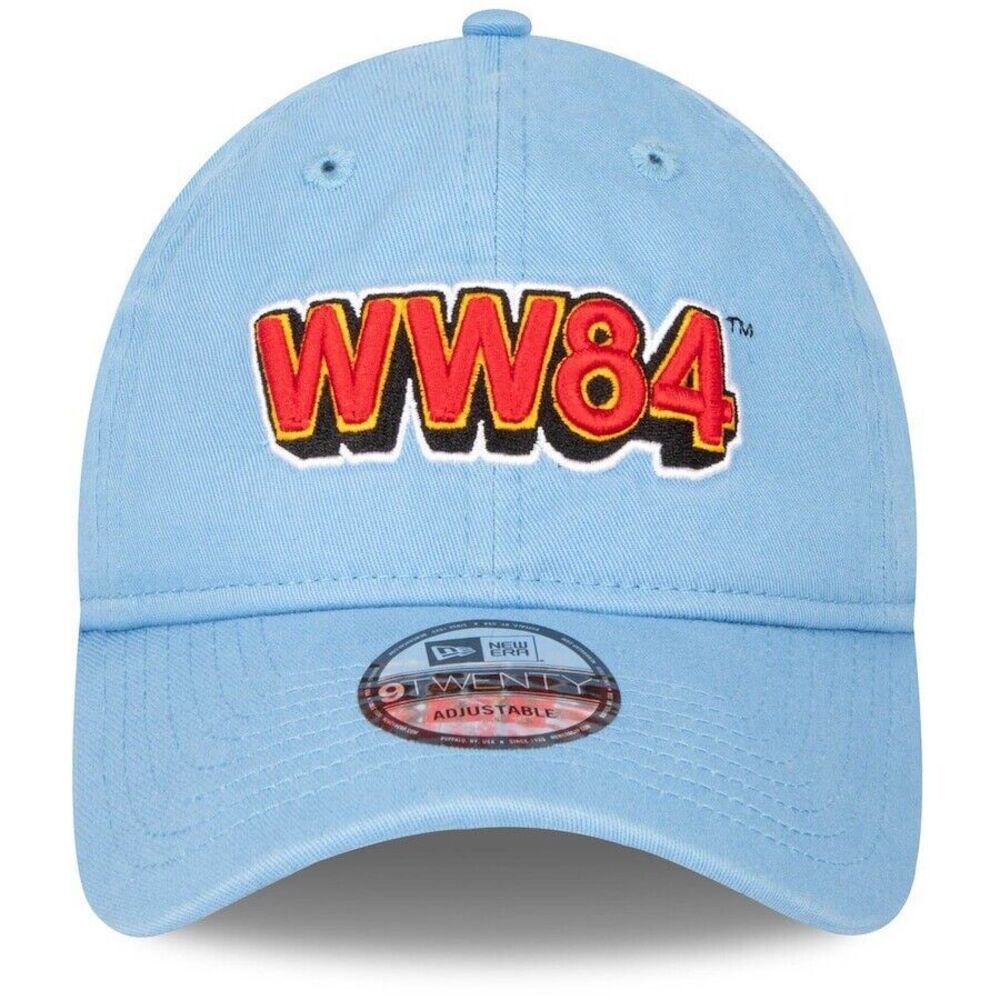 Wonder Woman 1984‎ Unissex Cap Hat New Era 9TWENTY Adjustable One Size Blue New - Picture 2 of 4